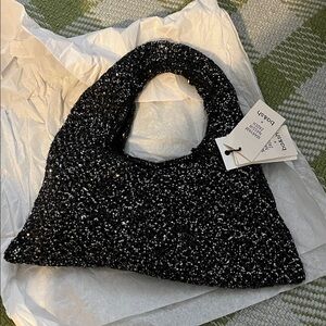 Ba&Sh Sequin shoulder bag NWT